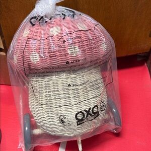 NWT Olli Ella Mushroom Luggy pink